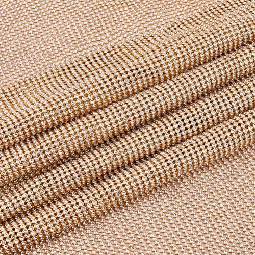 SUPERFINDINGS Kristall Strassstoff 1.2x0.5m Metall Strass Netzstoff Funkelnder Strass Stoff Diamant Netzstoff Bling Netzstoff Für Kleider Stofftaschen Herstellung von Kleidungszubehör SUPERFINDINGS Kristall Strassstoff 1.2x0.5m Metall Strass Netzstoff Funkelnder Strass Stoff Diamant Netzstoff Bling Netzstoff Für Kleider Stofftaschen Herstellung von Kleidungszubehör von SUPERFINDINGS