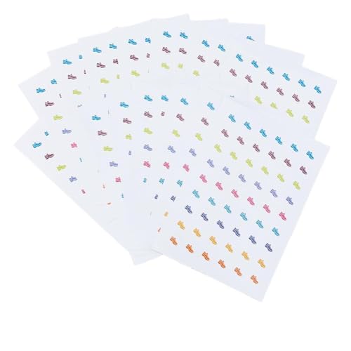SUPERFINDINGS Sheeet Schuh Sneaker Aufkleber Planer Bastelpapier Laufende Papieraufkleber Niedlicher Ästhetischer Aufkleber Für Den Täglichen Kalender Wasserdichter Laptop SUPERFINDINGS Sheeet Schuh Sneaker Aufkleber Planer Bastelpapier Laufende Papieraufkleber Niedlicher Ästhetischer Aufkleber Für Den Täglichen Kalender Wasserdichter Laptop von SUPERFINDINGS