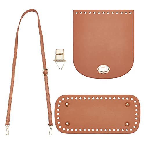 SUPERFINDINGS PU Leder Taschenherstellungs Kits Zum Selbermachen Stricken Häkeln Taschenbodenformer Einschließlich 1 STÜCK PU Leder Taschenboden Bogen Gurt Schlossverschluss Bohrung: 5~12mm SUPERFINDINGS PU Leder Taschenherstellungs Kits Zum Selbermachen Stricken Häkeln Taschenbodenformer Einschließlich 1 STÜCK PU Leder Taschenboden Bogen Gurt Schlossverschluss Bohrung: 5~12mm von SUPERFINDINGS