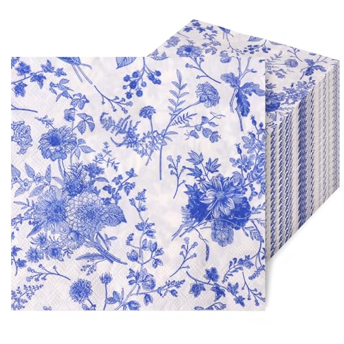 200 PCs 3 Schicht Papier Serviette Tränenfeste Dekorative Serviette für Hochzeit Brautbabyathbarn Geburtstagstabelle Dekorationen 33x33cm(B) von SUPPUIMNT