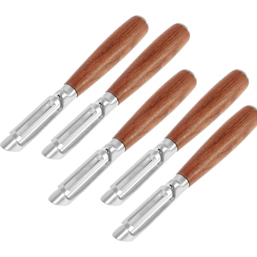 5 Stück Sparschäler Gemüseschäler Kartoffelschäler, Edelstahlklinge Schäler mit beweglicher Klinge Peeler Profi Sparschäler Geeignet für Kartoffeln Karotten Gemüse und Obst 5 Stück Sparschäler Gemüseschäler Kartoffelschäler, Edelstahlklinge Schäler mit beweglicher Klinge Peeler Profi Sparschäler Geeignet für Kartoffeln Karotten Gemüse und Obst von SUPPUIMNT