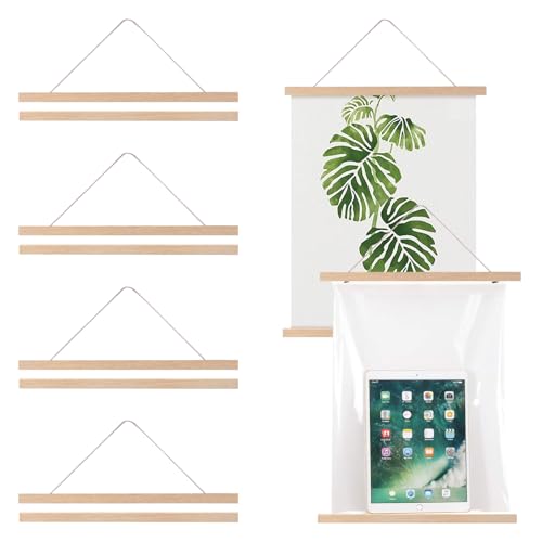 SUPRROW 4 Stück A3 Posterleiste Holz,Magnetisch Posterschiene Posterleisten 30CM, A3 Poster Aufhängen, Bilderrahmen Leiste,für Poster, Bilderrahmen Kunstwerkr, Fotos SUPRROW 4 Stück A3 Posterleiste Holz,Magnetisch Posterschiene Posterleisten 30CM, A3 Poster Aufhängen, Bilderrahmen Leiste,für Poster, Bilderrahmen Kunstwerkr, Fotos von SUPRROW