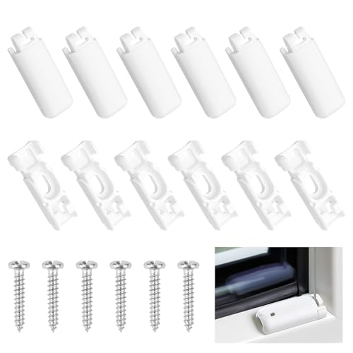 SUPRROW 6Kit 12 Stück Plissee Ersatzteile klemmträger SUPRROW 6Kit 12 Stück Plissee Ersatzteile klemmträger von SUPRROW