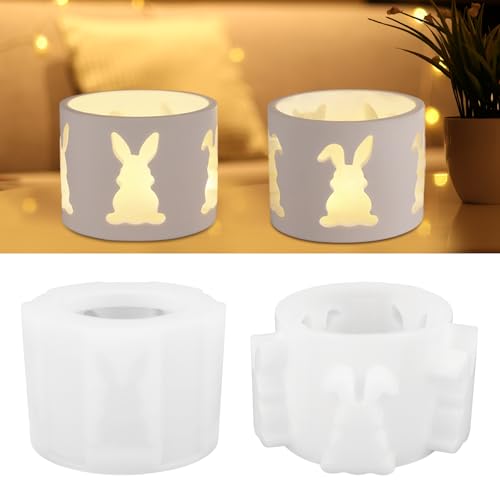 Silikonform Ostern, 2 Stück Silikonformen Ostern, Silikonformen Gießformen Ostern, DIY Gießform Ostern Hase Für Osterdekoration Zum Gießen Kaninchen Silikonform Gips Kerzenhalter Für Osterdekoration Silikonform Ostern, 2 Stück Silikonformen Ostern, Silikonformen Gießformen Ostern, DIY Gießform Ostern Hase Für Osterdekoration Zum Gießen Kaninchen Silikonform Gips Kerzenhalter Für Osterdekoration von SUPRROW