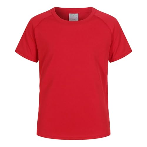 SUPTTING Herren T-Shirt Bequem Vielseitig Oberteil Rundhalsausschnitt Kurzarm Top Minimalistisch Casual Ripp-Stoff Unifarben Basic-Shirt Slim Fit für Alltag von SUPTTING