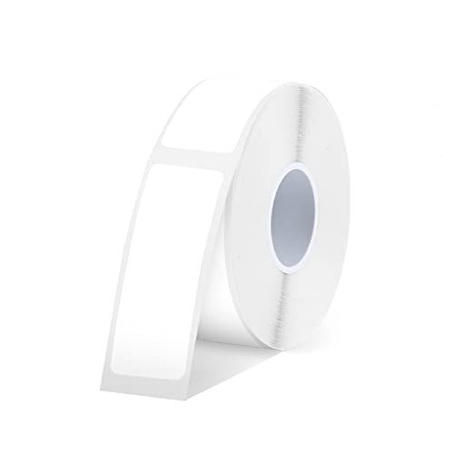 SUPVAN E10/16 Etikettenband - Thermo-Mehrzweck-Etiketten für Heim, Schule, Büro, 12 mm x 22 mm, 280 Etiketten/Rolle(Weiß) von SUPVAN