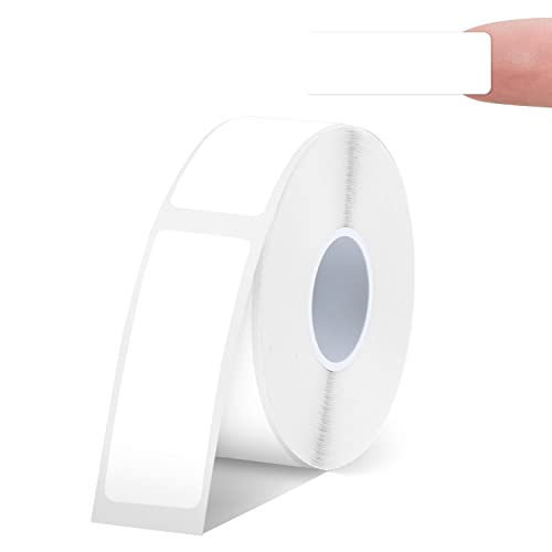 SUPVAN E10/16 Etikettenband - Thermo-Mehrzweck-Etiketten für Heim, Schule, Büro, 12 mm x 30 mm, 220 Etiketten/Rolle(Weiß) von SUPVAN
