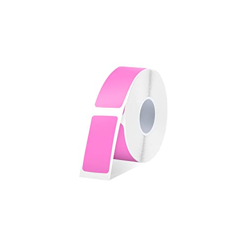 SUPVAN E10/16 Etikettenband - Thermo-Mehrzweck-Etiketten für Heim, Schule, Büro, 14 mm x 30 mm, 220 Etiketten/Rolle(purpurrot) von SUPVAN