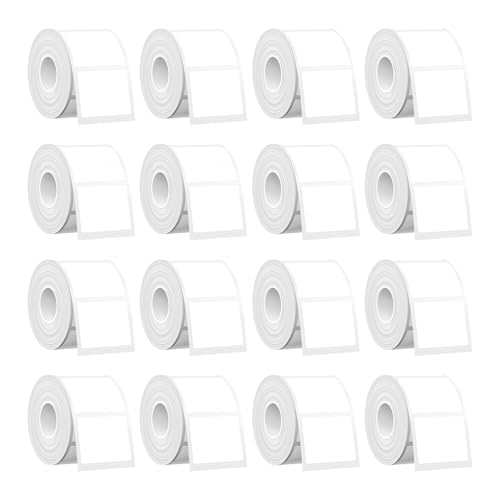 SUPVAN KATASYMBOL T50M Pro/Plus Etikettenband Papier, Wasserfeste Etikettenfür Heim, Schule, Büro, 40 mm x 30 mm, 250 Etiketten/Rolle, Schwarz auf Weiß, 16 Rollen SUPVAN KATASYMBOL T50M Pro/Plus Etikettenband Papier, Wasserfeste Etikettenfür Heim, Schule, Büro, 40 mm x 30 mm, 250 Etiketten/Rolle, Schwarz auf Weiß, 16 Rollen von SUPVAN