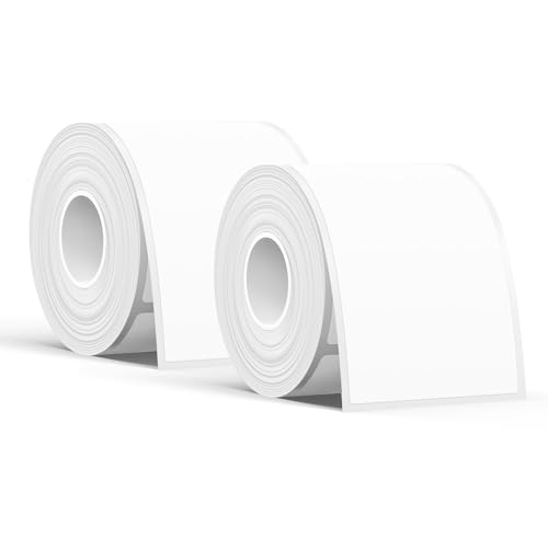 SUPVAN KATASYMBOL T50M Pro Etikettenband Papier, 50 mm x 80 mm, 95 Etiketten/Rolle(Weiß) 2 Pack SUPVAN KATASYMBOL T50M Pro Etikettenband Papier, 50 mm x 80 mm, 95 Etiketten/Rolle(Weiß) 2 Pack von SUPVAN