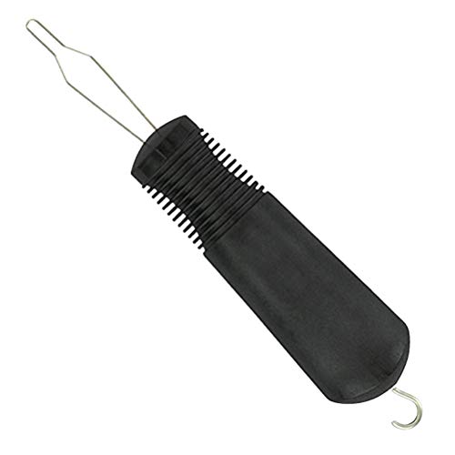 Knöpfhilfe Knopfschließer Reißverschlusshilfe (Schwarz) von Supvox