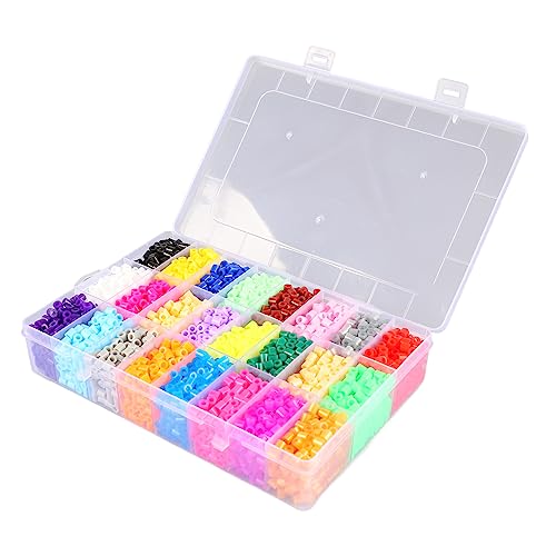 24 Farbperlen Setwith Pegboards, Kunsthandwerksspielzeug für, PVC -Material, Großartige Kreativität, Einfache Lagerung und Sortierung, Unterhaltsame DIY -Aktivität für von SUPYINI