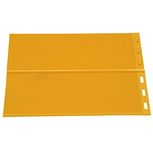 Bienenwachs Pressform, 5,4 Mm mit Erhöhtem Muster Gummi -Kamm -Fundamentblatt Gelb für das Bienenzubehörzubehör Bienenwachs Pressform, 5,4 Mm mit Erhöhtem Muster Gummi -Kamm -Fundamentblatt Gelb für das Bienenzubehörzubehör von SUPYINI