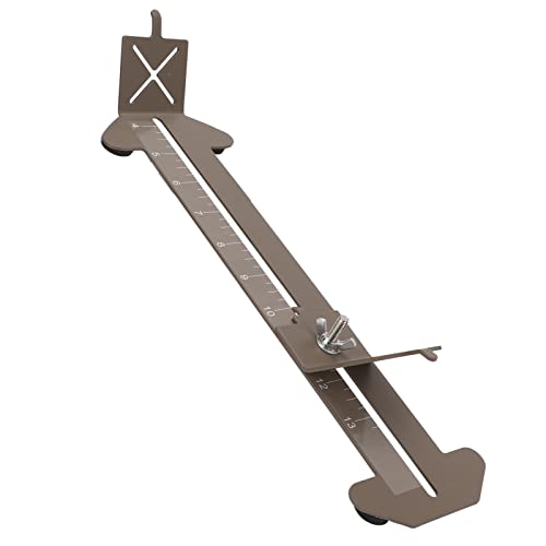 Einstellbare Länge Paracord Armband Jig -Kit, Metallweben -DIY -Handwerkswerkzeug, für Freundschaft, Überleben und Notbrand, mit Schieberegler für den Bequemen Betrieb (Khaki) von SUPYINI