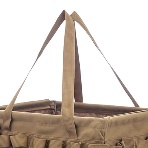 Garden Tool Kit Halter Outdoor -Werkzeugtasche Großkapazität Oxford -Stoff, Tragbares Design, Werkzeughaltertasche Zum Campen, Angeln, Gartenarbeit (Khaki) von SUPYINI