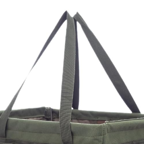 Garden Tool Kit Halter Outdoor -Werkzeugtasche Großkapazität Oxford -Stoff, Tragbares Design, Werkzeughaltertasche Zum Campen, Angeln, Gartenarbeit (OD grün) von SUPYINI
