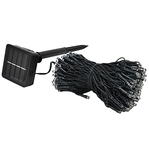 SUPYINI 200LEDS Solar, Landschaftsleuchten Im Freien, Solarantriebs -Feenhalle Lichter mit 600 MAH Wiederaufladbarer Akku, IP45 für Garten, Hof, Terrassedekoration (Weißes Licht) von SUPYINI