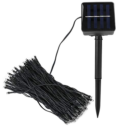 SUPYINI 55,8ft 100LED Solar Decorative, Weihnachtslicht für Garten, Terrasse mit Warmem Ambiente, Geeignet für die Beleuchtung Im Freien von SUPYINI