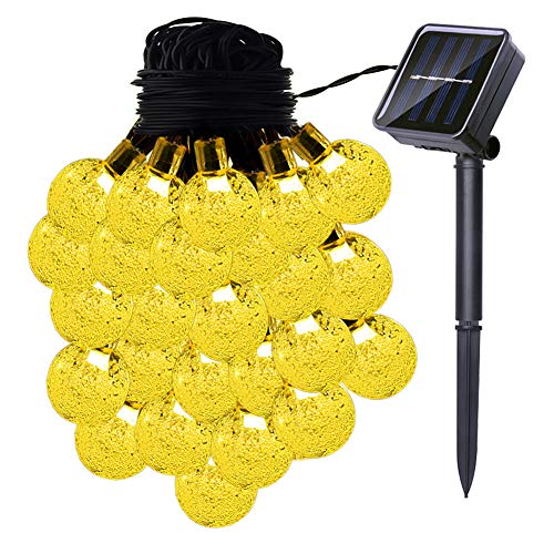 SUPYINI 6,5 M 30ly Bubble Ball Solar Power String Light, Outdoor -Schnur Licht, Schaffen Sie Ein Warmes und Romantisches Ambiente mit Langer Arbeitszeit für Party Wedding (Leichter Ball SUPYINI 6,5 M 30ly Bubble Ball Solar Power String Light, Outdoor -Schnur Licht, Schaffen Sie Ein Warmes und Romantisches Ambiente mit Langer Arbeitszeit für Party Wedding (Leichter Ball von SUPYINI