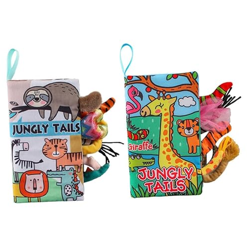 SUPYINI Baby -Stoffbuch, Soft Giraffe Waccoon Baby Stoffbuch Set BPA Waschkindspielzeug mit Anregender Frühschulbildung für Zuhause, Vergnügungsparks Gebrauch SUPYINI Baby -Stoffbuch, Soft Giraffe Waccoon Baby Stoffbuch Set BPA Waschkindspielzeug mit Anregender Frühschulbildung für Zuhause, Vergnügungsparks Gebrauch von SUPYINI