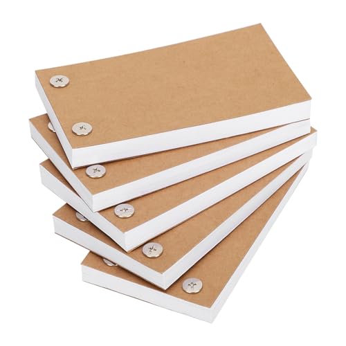 SUPYINI Buch-Set zum Aufklappen, 5 separate Teile, handbemalte Bücher + Schraubensatz, Malwerkzeuge für Kinder von SUPYINI