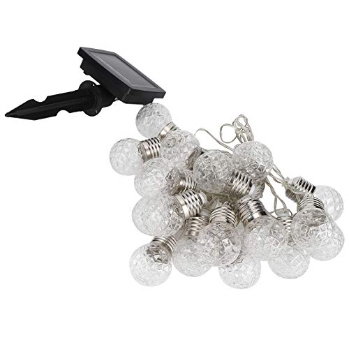 SUPYINI LED -Saite Light 20led Solar Power String Lichter, Gartendekoration Im Freien mit Erdungsstecker und Installationsbeutel, Ideal für Weihnachtsbeleuchtung, für Festliche SUPYINI LED -Saite Light 20led Solar Power String Lichter, Gartendekoration Im Freien mit Erdungsstecker und Installationsbeutel, Ideal für Weihnachtsbeleuchtung, für Festliche von SUPYINI
