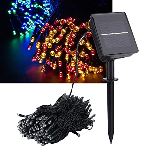 SUPYINI LED Solar String Light, 200led 8 Modi Solar String Light für Weihnachten, Hochzeit, Urlaub, Garten, Outdoor (200 Lichter 22 Meter) von SUPYINI