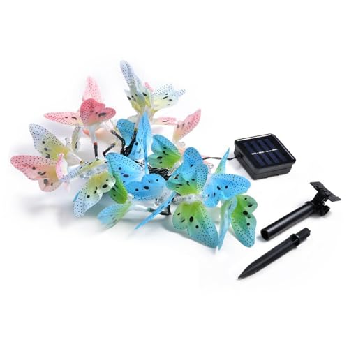SUPYINI Outdoor Solar String Lights, 12 LEDs Feen -Saitenleuchten mit IP65, die eine und Energiesparende Lösung für Außendekorationen Bieten SUPYINI Outdoor Solar String Lights, 12 LEDs Feen -Saitenleuchten mit IP65, die eine und Energiesparende Lösung für Außendekorationen Bieten von SUPYINI