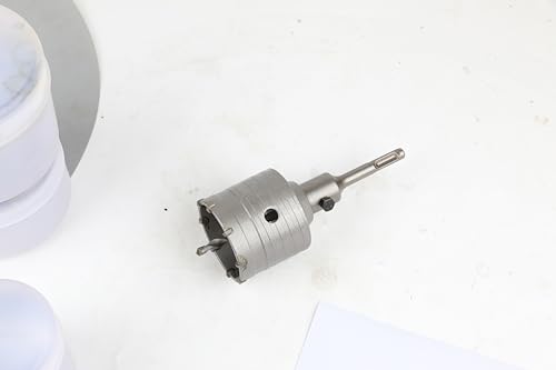 68MM Bohrkrone Set Mit SDS Plus Adapter 110mm Und Zentrierbohrer 2x8x110mm,Lochsäge 68mm Dosensenker Hohlbohrkrone,Bohrkrone Steckdose Für Mauerwerk Und Beton von SUQIN