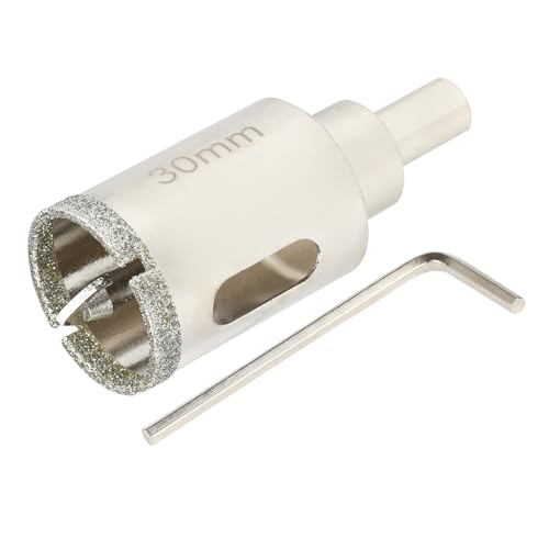 SUQIN Fliesenbohre Diamant Lochsäge 30mm Mit Zentrierbohrer Glasbohrer Diamant Kernlochbohrer für Glas, Fliesen, Porzellan, Keramik, Quarzit, Marmor Zum Bohren SUQIN Fliesenbohre Diamant Lochsäge 30mm Mit Zentrierbohrer Glasbohrer Diamant Kernlochbohrer für Glas, Fliesen, Porzellan, Keramik, Quarzit, Marmor Zum Bohren von SUQIN