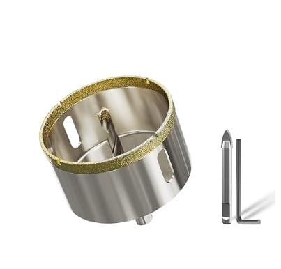 SUQIN Fliesenbohre Diamant Lochsäge 40mm Mit Zentrierbohrer Glasbohrer Diamant Kernlochbohrer für Glas, Fliesen, Porzellan, Keramik, Quarzit, Marmor Zum Bohren SUQIN Fliesenbohre Diamant Lochsäge 40mm Mit Zentrierbohrer Glasbohrer Diamant Kernlochbohrer für Glas, Fliesen, Porzellan, Keramik, Quarzit, Marmor Zum Bohren von SUQIN