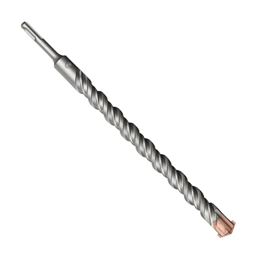 SUQIN SDS Plus Bohrer Professionell Hammerbohrer 25mmX350mm Betonbohrer Mit 4 Hartmetall Schneiden Steinbohrer,Ideal Zum Bohren in Stein, Beton, Ziegelmauer,Naturstein von SUQIN