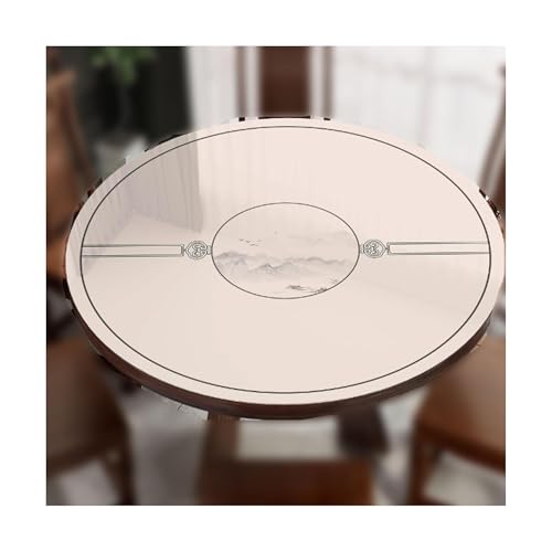 SUREK Wiederverwendbar Kunststoff -Tischdecke Fashion Tischdecke Haus Esstisch Tischdecke Retro Tischdecke Reinbare Tischdecke 80 cm/31.5in waschbar SUREK Wiederverwendbar Kunststoff -Tischdecke Fashion Tischdecke Haus Esstisch Tischdecke Retro Tischdecke Reinbare Tischdecke 80 cm/31.5in waschbar von SUREK