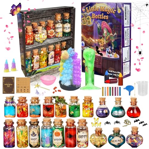 SURFOU Kreative Geschenk für Kinder, 21+ Zaubertrank Set Kinder, Zauberbaum Bastelset, Handwerk Spielzeug Kreative Weihnachten Geburtstag Geschenke Spielzeug für Jungen & Mädchen Alter 6 7 8 9 10+ von SURFOU