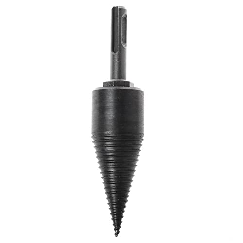 SUSQVHVCK Holzmaschine Bohrmaschine Verjüngter Reibahle Punch Drive Bohrer Split Bohrwerkzeug 130x32mm bisschen(Round) von SUSQVHVCK