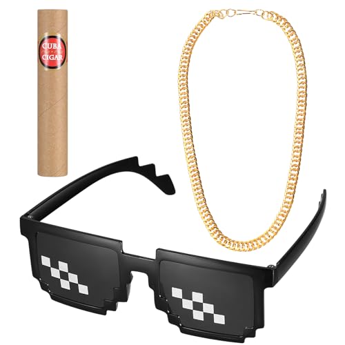 Pixel Sonnenbrille, Pixel Mosaik Brille, Lustige Sonnenbrille Party Brille, Pixel Brille, Neuheit Mosaik Brille, Coole Brillen für Partyurlaub Dekoration Fotoshootings Brillen, mit 2 Dekorationen Pixel Sonnenbrille, Pixel Mosaik Brille, Lustige Sonnenbrille Party Brille, Pixel Brille, Neuheit Mosaik Brille, Coole Brillen für Partyurlaub Dekoration Fotoshootings Brillen, mit 2 Dekorationen von SUUEIOKL