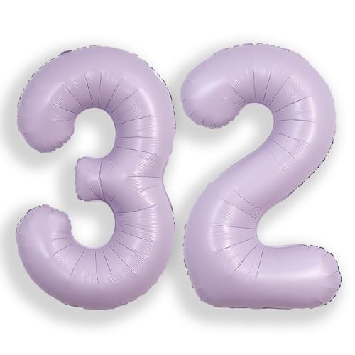 SUWEN 40 Zoll Lila große 32 Ballon Zahlen große Folie Helium Zahl Ballons 0-9 Jumbo Happy 0th Mylar Geburtstag Party Dekorationen für Mädchen Jahrestag Party Supplies SUWEN 40 Zoll Lila große 32 Ballon Zahlen große Folie Helium Zahl Ballons 0-9 Jumbo Happy 0th Mylar Geburtstag Party Dekorationen für Mädchen Jahrestag Party Supplies von SUWEN