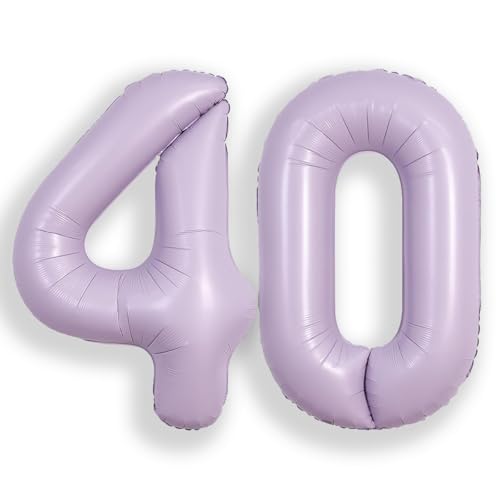 SUWEN 40 Zoll Lila große 40 Ballon Zahlen große Folie Helium Zahl Ballons 0-9 Jumbo Happy 0th Mylar Geburtstag Party Dekorationen für Mädchen Jahrestag Party Supplies SUWEN 40 Zoll Lila große 40 Ballon Zahlen große Folie Helium Zahl Ballons 0-9 Jumbo Happy 0th Mylar Geburtstag Party Dekorationen für Mädchen Jahrestag Party Supplies von SUWEN