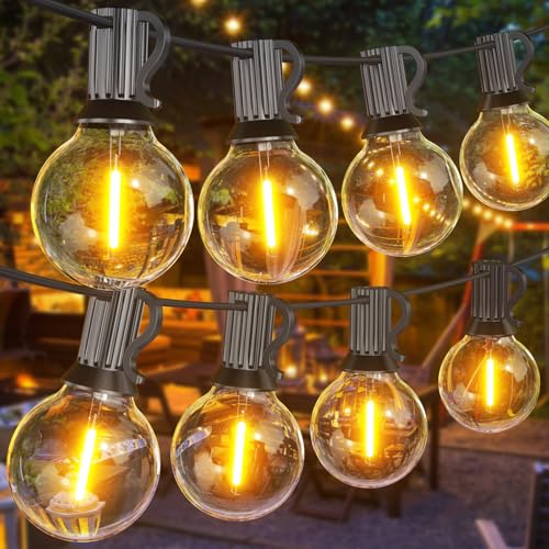 SUWIN LED Lichterkette Außen Strom,18 Meter Outdoor Lichterkette Glühbirnen Warmweiß,Garten Beleuchtung Aussen mit Wasserdichte 30+1 LED G40 Birnen außenbereich für Party Balkon SUWIN LED Lichterkette Außen Strom,18 Meter Outdoor Lichterkette Glühbirnen Warmweiß,Garten Beleuchtung Aussen mit Wasserdichte 30+1 LED G40 Birnen außenbereich für Party Balkon von SUWIN