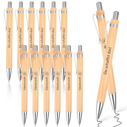12pcs Inspirierende Bambus Kugelschreiber Holz Druckkugelschreiber Motivation Stifte Set mit Spruch Kulis mit Schwarzer Tinte für Lehrer Kollegen Abschiedsgeschenk Dankeschön Geschenke Schule Büro 12pcs Inspirierende Bambus Kugelschreiber Holz Druckkugelschreiber Motivation Stifte Set mit Spruch Kulis mit Schwarzer Tinte für Lehrer Kollegen Abschiedsgeschenk Dankeschön Geschenke Schule Büro von SUWIWKKOA