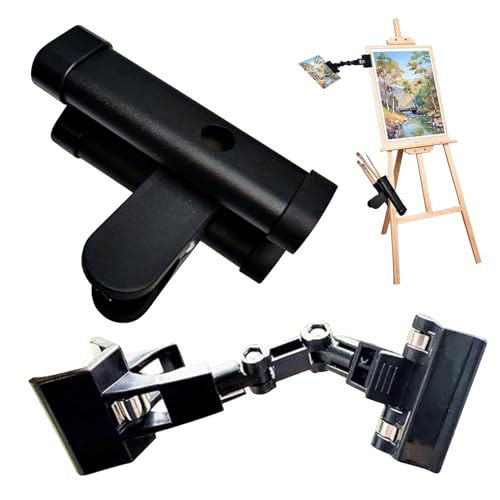 SVCEQZE Aquarellpinselhalter,Drehbarer Flexibler Papierhalter Für Künstler - Tragbare Aufbewahrung Für Malstifte Schule Zuhause Atelier von SVCEQZE