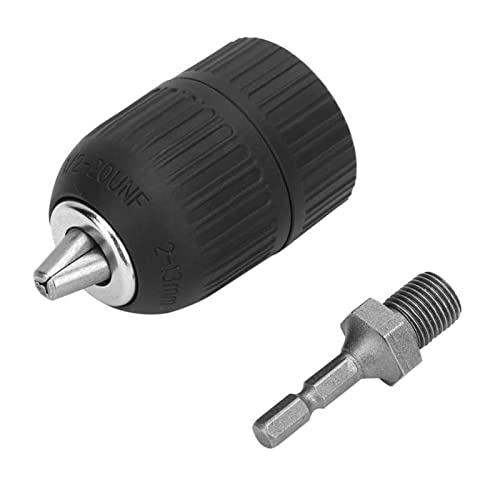 SVKVBNLNGK 1/2-2. 0unf. Keyless Bohrfutter 2.0-1 3mm Elektrischer Bohrmotorwellen-Mini-Spannfutter 1/4 '' Sechskantscheider Schnellwechseladapterkonverter Klemme SVKVBNLNGK 1/2-2. 0unf. Keyless Bohrfutter 2.0-1 3mm Elektrischer Bohrmotorwellen-Mini-Spannfutter 1/4 '' Sechskantscheider Schnellwechseladapterkonverter Klemme von SVKVBNLNGK