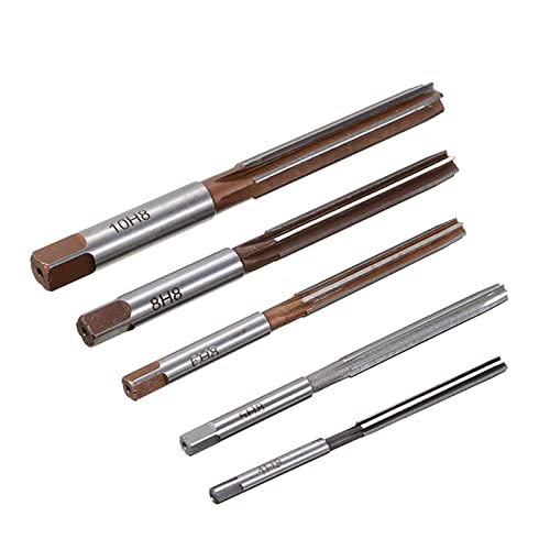 SVKVBNLNGK 5 STÜCKE Hand Reibahle 4mm / 5mm / 6mm / 8mm / 10mm H8 Chucking Straight Shank Hand Reibahlen Set 6 Flöten for Reduzieren von Lochoberfläche Rauheit Reibahle SVKVBNLNGK 5 STÜCKE Hand Reibahle 4mm / 5mm / 6mm / 8mm / 10mm H8 Chucking Straight Shank Hand Reibahlen Set 6 Flöten for Reduzieren von Lochoberfläche Rauheit Reibahle von SVKVBNLNGK