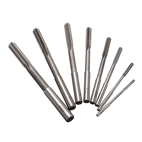 SVKVBNLNGK 8pcs Hand-Reibahle 3/4/5/6/7/8/9 / 10mm gerade Schaft H8 HSS. Chucking-Reibahlen Set Frässchneiderwerkzeug for Bohrungsbearbeitung Reibahle SVKVBNLNGK 8pcs Hand-Reibahle 3/4/5/6/7/8/9 / 10mm gerade Schaft H8 HSS. Chucking-Reibahlen Set Frässchneiderwerkzeug for Bohrungsbearbeitung Reibahle von SVKVBNLNGK