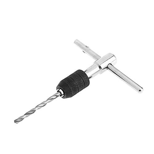 SVKVBNLNGK Hand-Tap-Set-Schraubenfaden-Taps + T-Schraubenschlüssel-Reibahle + M3-M6. Twist Bohrer Bits. Reibahle von SVKVBNLNGK