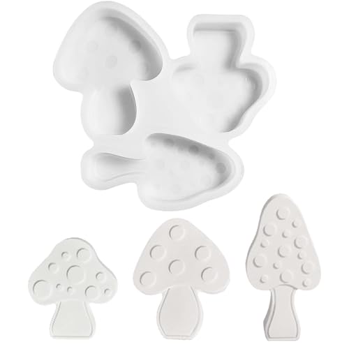 SVOCK 3 Stück Silikonformen Gießformen Herbst, Silikonform Pilz Halloween, Gipsformen zum Gießen Herbst Silikonform Pilze für Die Herstellung Von Gips und Kerzen SVOCK 3 Stück Silikonformen Gießformen Herbst, Silikonform Pilz Halloween, Gipsformen zum Gießen Herbst Silikonform Pilze für Die Herstellung Von Gips und Kerzen von SVOCK