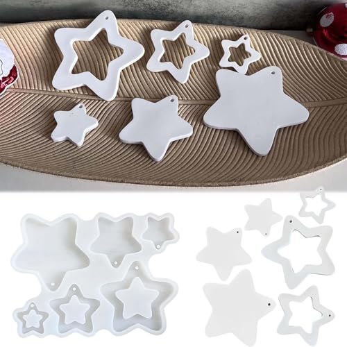 SVOCK Silikonformen Gießformen Sterne, Sterne Silikonform Gießformen Silikon Weihnachten, Kerzen Silikonformen Weihnachten Sterne, Kerzen Selber Machen Silikonformen Weihnachten SVOCK Silikonformen Gießformen Sterne, Sterne Silikonform Gießformen Silikon Weihnachten, Kerzen Silikonformen Weihnachten Sterne, Kerzen Selber Machen Silikonformen Weihnachten von SVOCK