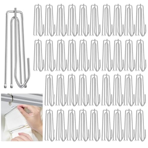 Gardinenhaken Metall, 40 Stück Verstärkt Gardinenhaken Metall, Vorhanghaken Aus Edelstahl, Edelstahl Gardinenhaken, 4 Zinken Pinch Vorhang Falte Haken, Klammer Klemmhaken Gardinenhaken Gardinenhaken Metall, 40 Stück Verstärkt Gardinenhaken Metall, Vorhanghaken Aus Edelstahl, Edelstahl Gardinenhaken, 4 Zinken Pinch Vorhang Falte Haken, Klammer Klemmhaken Gardinenhaken von SVUPUE