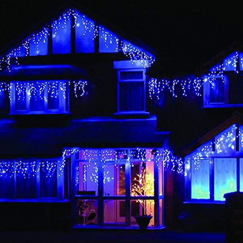 SVYHUOK Eisregen Lichterkette Außen, Lichterketten Vorhang 8 Modi, 216 LED 5M Weihnachten Lichtervorhang, Weihnachtsbeleuchtung Wasserdicht für Garten, Balkon, Fenster, Dachrinne, Haus, Geländer SVYHUOK Eisregen Lichterkette Außen, Lichterketten Vorhang 8 Modi, 216 LED 5M Weihnachten Lichtervorhang, Weihnachtsbeleuchtung Wasserdicht für Garten, Balkon, Fenster, Dachrinne, Haus, Geländer von SVYHUOK