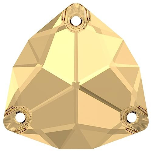 SWAROVSKI® Aufnähstein 3272 Trilliant 28mm, 1 Stück Crystal Golden Shadow von Swarovski